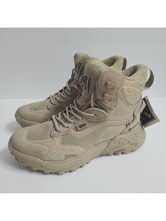 NEW Vans MTE Crestline Gore-Tex Boots 500264 Size 7 Tan Khaki